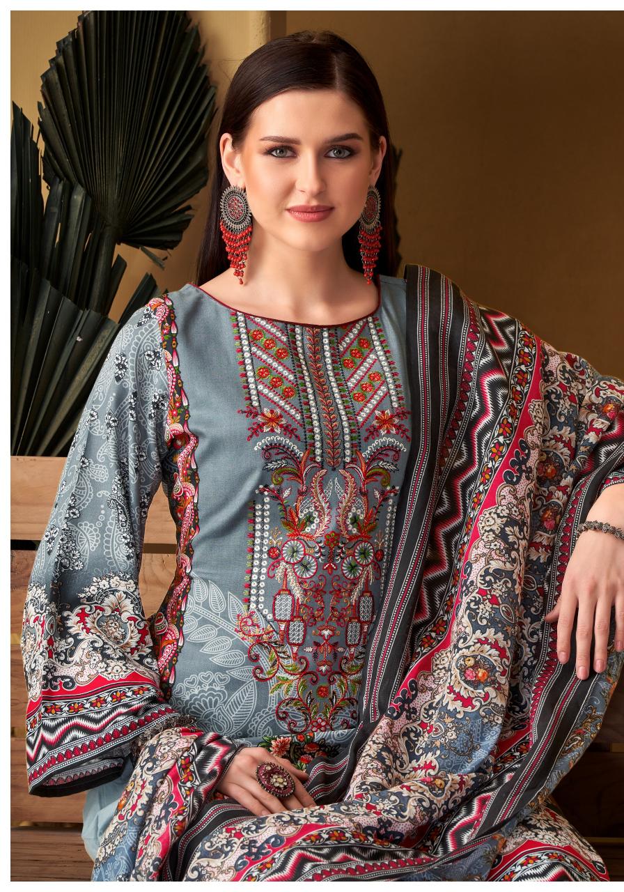 Alok Tahira Catalog dress materials wholesale dealers in hyderabad