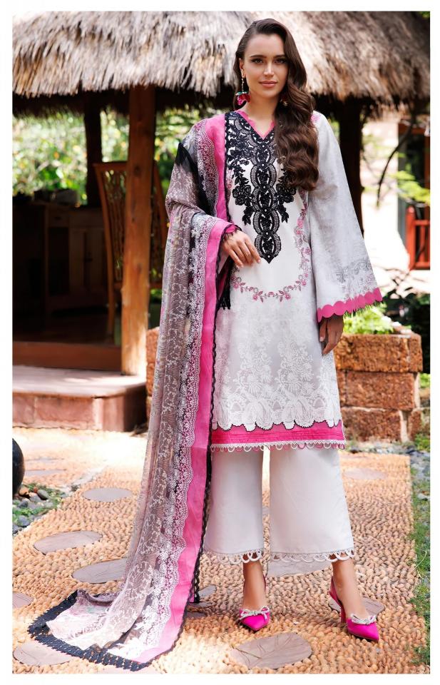 Alzohaib Az 1116 To 1131 Chiffon Dupatta pakistani suits uk