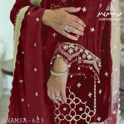 Anamsa 623 salwar kameez wholesale market in ahmedabad