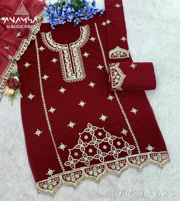 Anamsa 623 salwar kameez wholesale market in ahmedabad