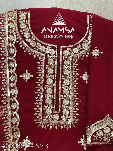 Anamsa 623 salwar kameez wholesale market in ahmedabad