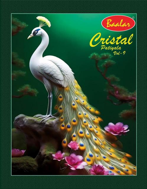 Baalar Cristal Vol-09 – Dress Material - Wholesale Catalog