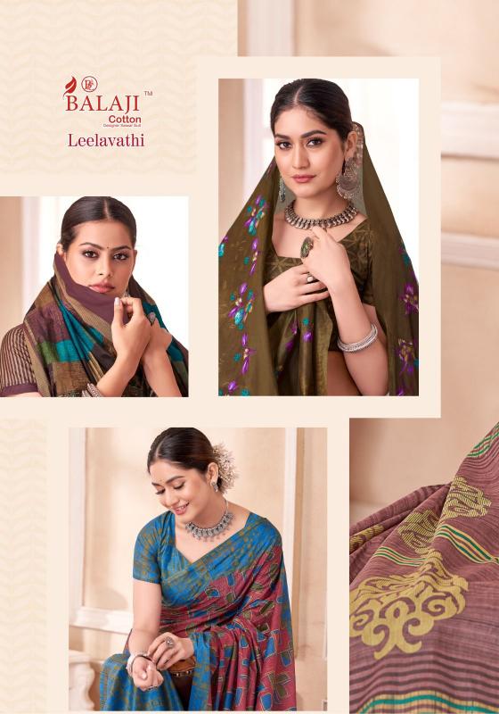 Balaji Leelavathi Vol-15 – Cotton Sarees - Wholesale Catalog