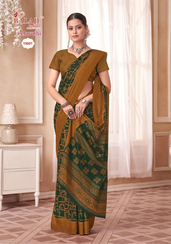 Balaji Leelavathi Vol-15 – Cotton Sarees - Wholesale Catalog