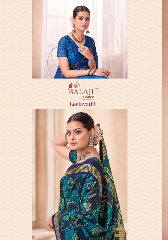 Balaji Leelavathi Vol-15 – Cotton Sarees - Wholesale Catalog