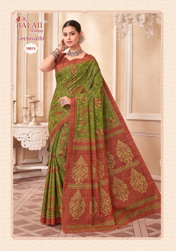 Balaji Leelavathi Vol-15 – Cotton Sarees - Wholesale Catalog