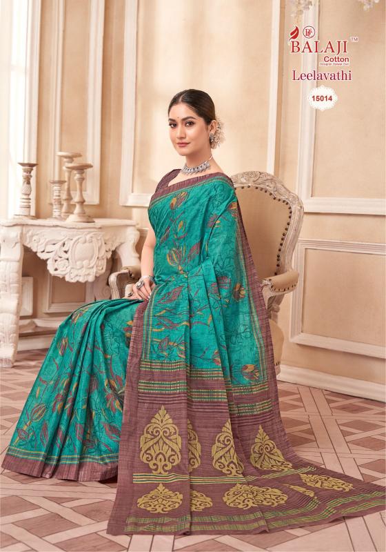 Balaji Leelavathi Vol-15 – Cotton Sarees - Wholesale Catalog