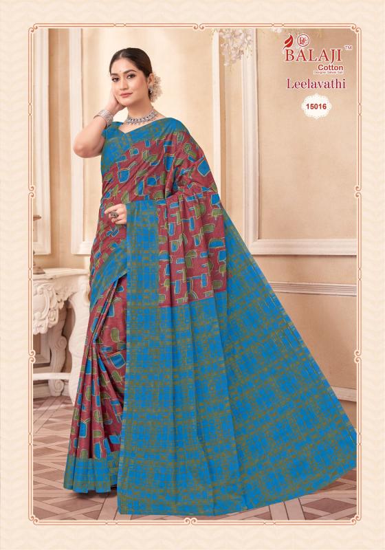 Balaji Leelavathi Vol-15 – Cotton Sarees - Wholesale Catalog