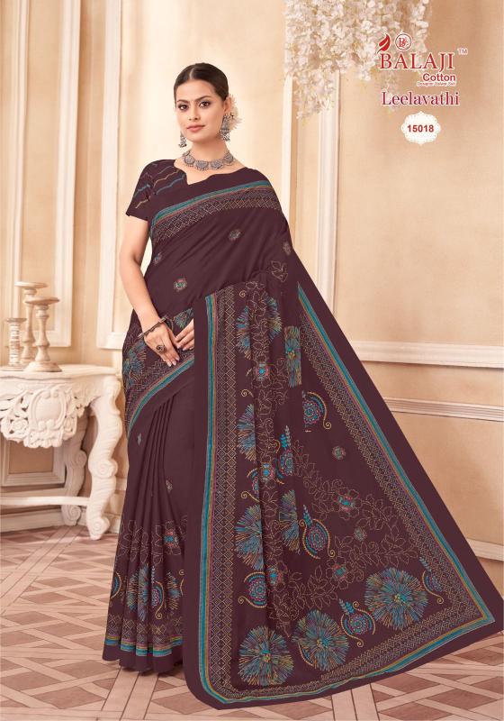 Balaji Leelavathi Vol-15 – Cotton Sarees - Wholesale Catalog