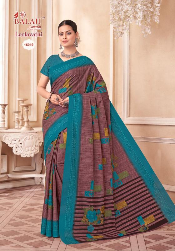 Balaji Leelavathi Vol-15 – Cotton Sarees - Wholesale Catalog