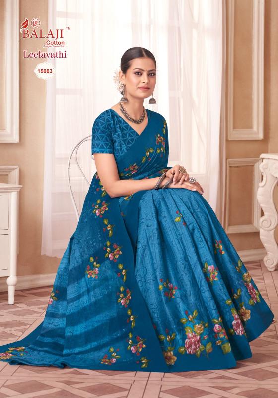 Balaji Leelavathi Vol-15 – Cotton Sarees - Wholesale Catalog