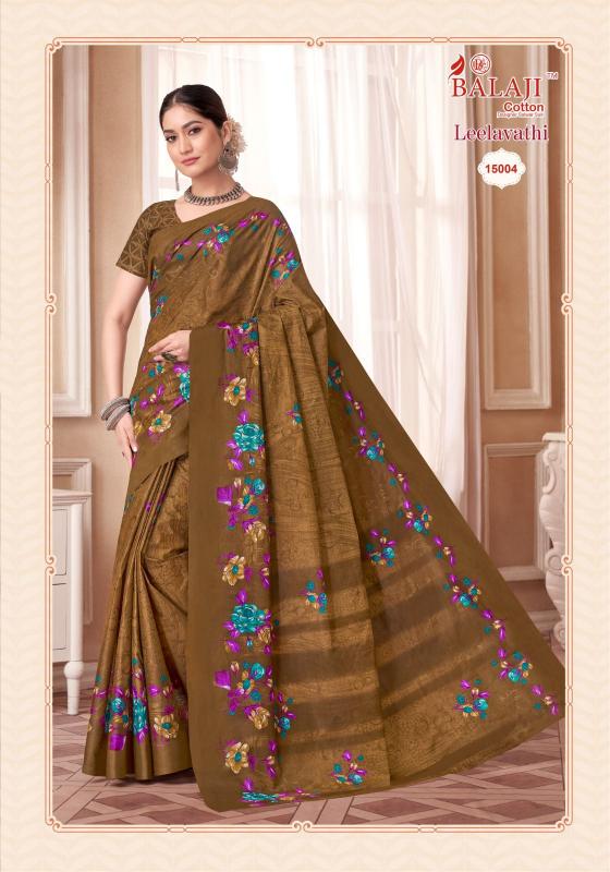 Balaji Leelavathi Vol-15 – Cotton Sarees - Wholesale Catalog