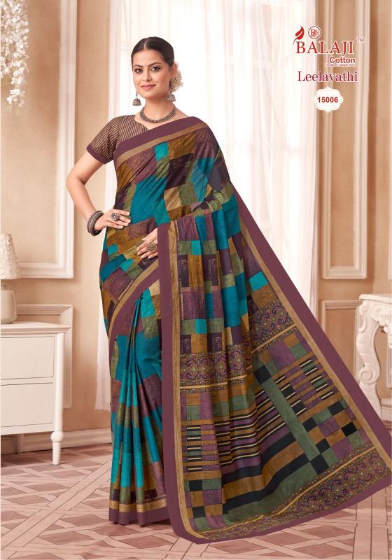 Balaji Leelavathi Vol-15 – Cotton Sarees - Wholesale Catalog