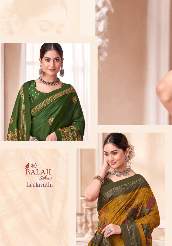 Balaji Leelavathi Vol-15 – Cotton Sarees - Wholesale Catalog