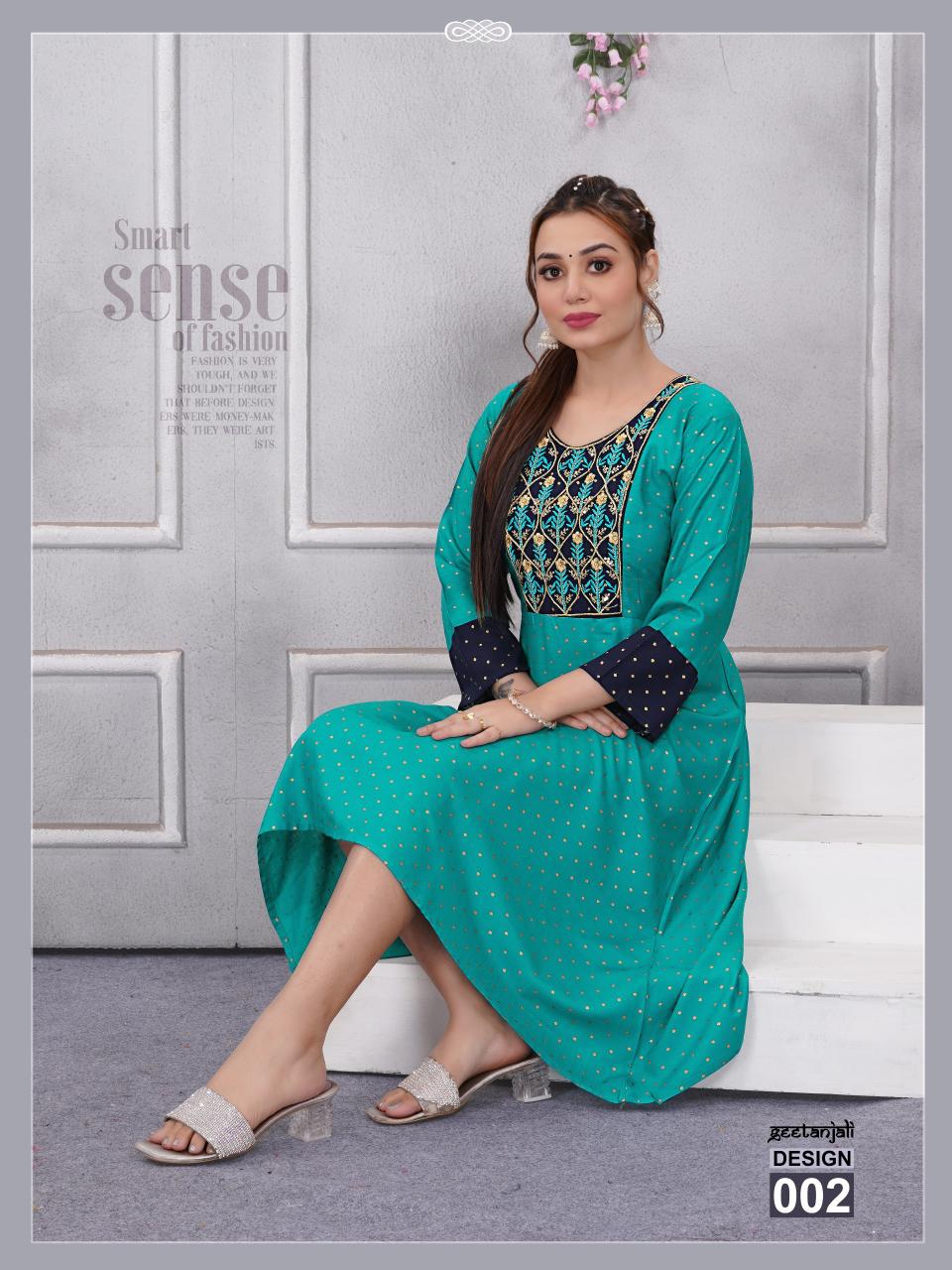 Beauty Queen Geetanjali online kurtis in wholesale price