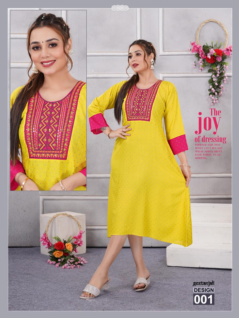 Beauty Queen Geetanjali online kurtis in wholesale price