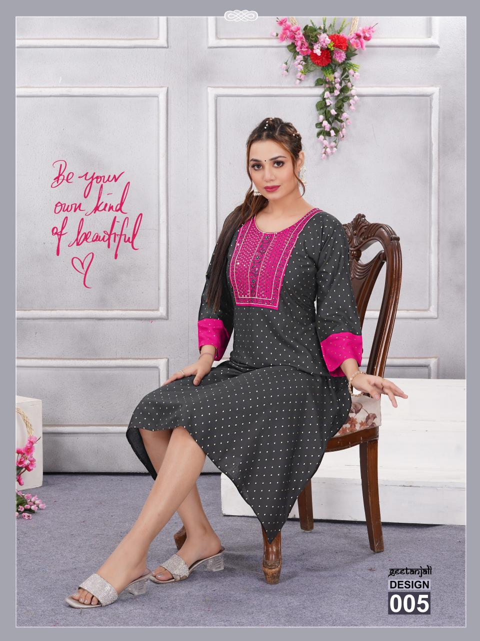 Beauty Queen Geetanjali online kurtis in wholesale price