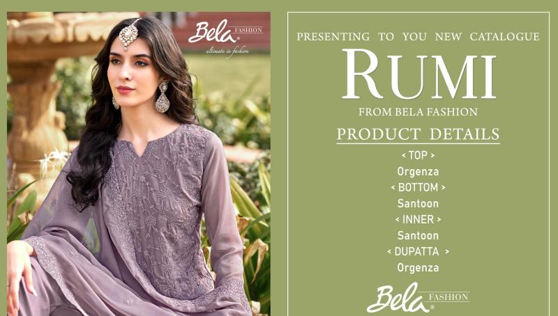 Bela Rumi unstitched salwar kameez wholesale market in delhi