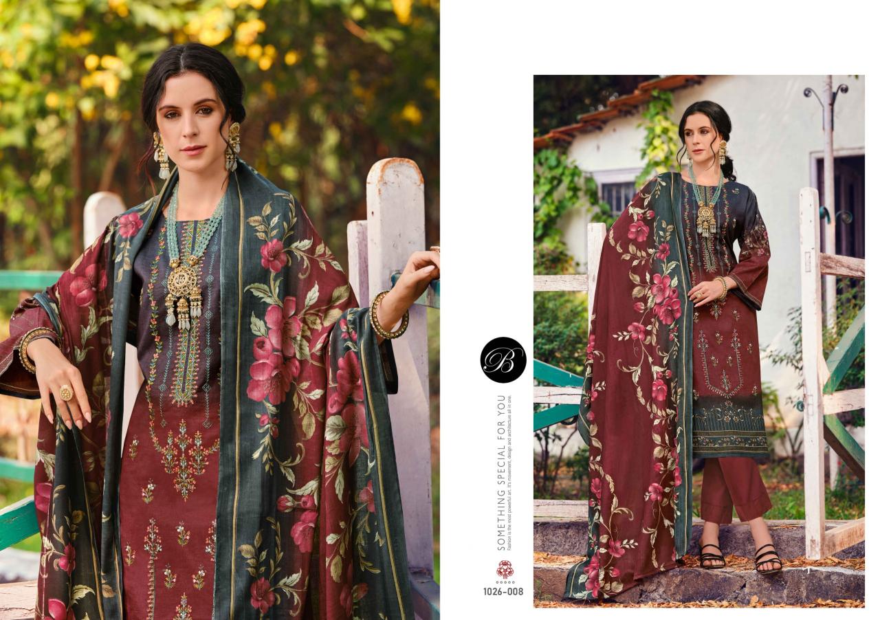 BelliZa Chevron Catalog dress materials low price in india wholesale online