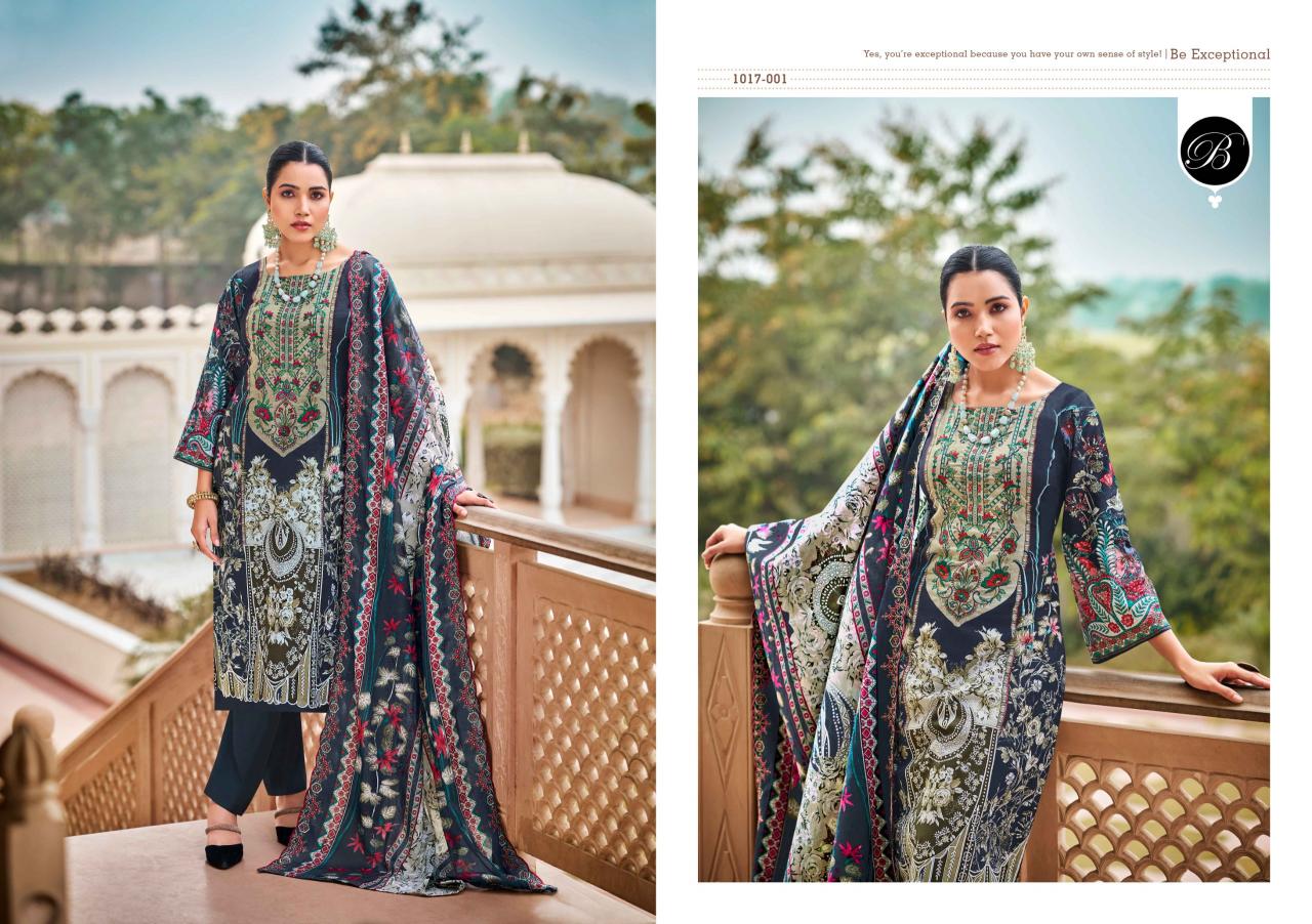 Belliza Guzarish Vol 18 Catalog cotton trendy dress materials wholesale