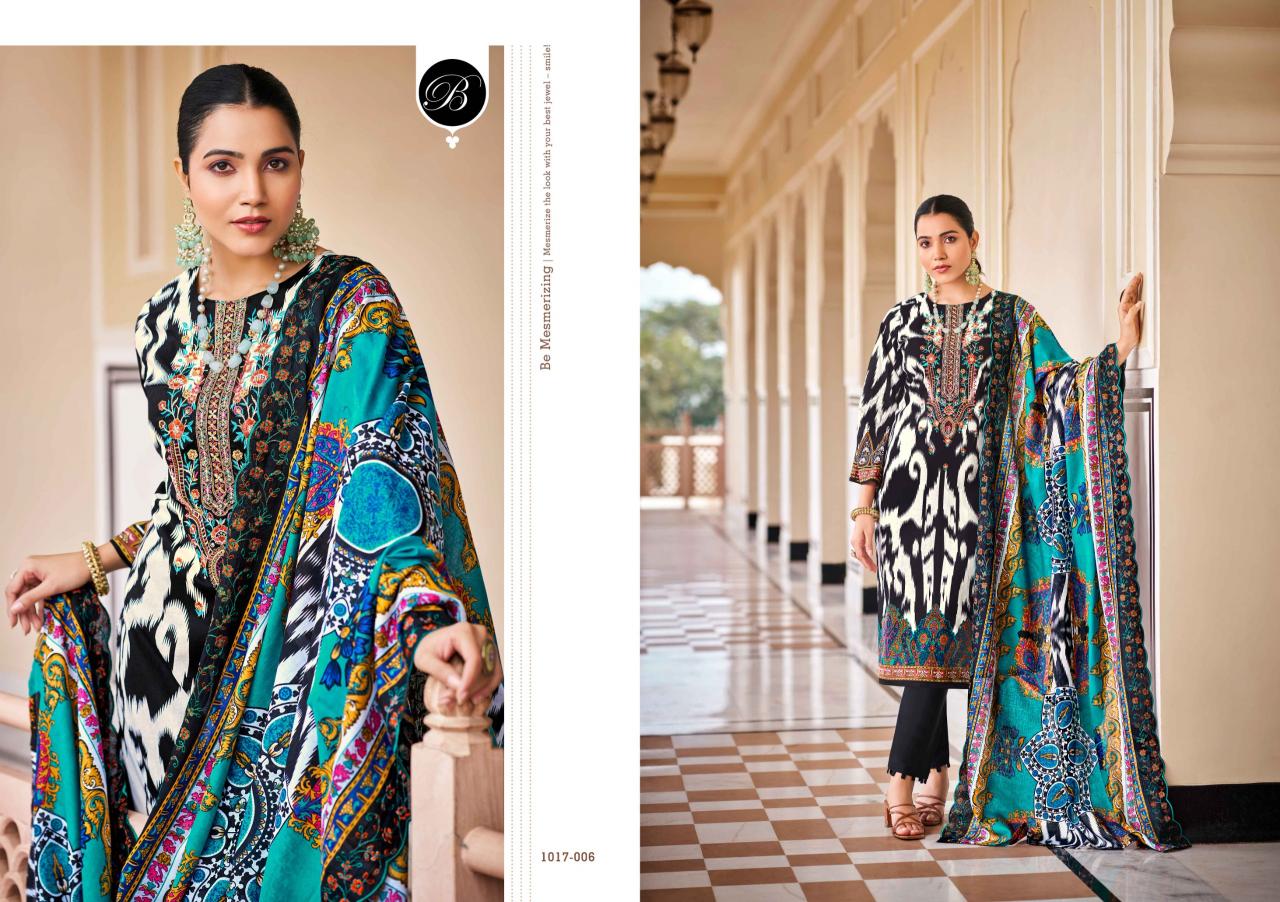 Belliza Guzarish Vol 18 Catalog cotton trendy dress materials wholesale