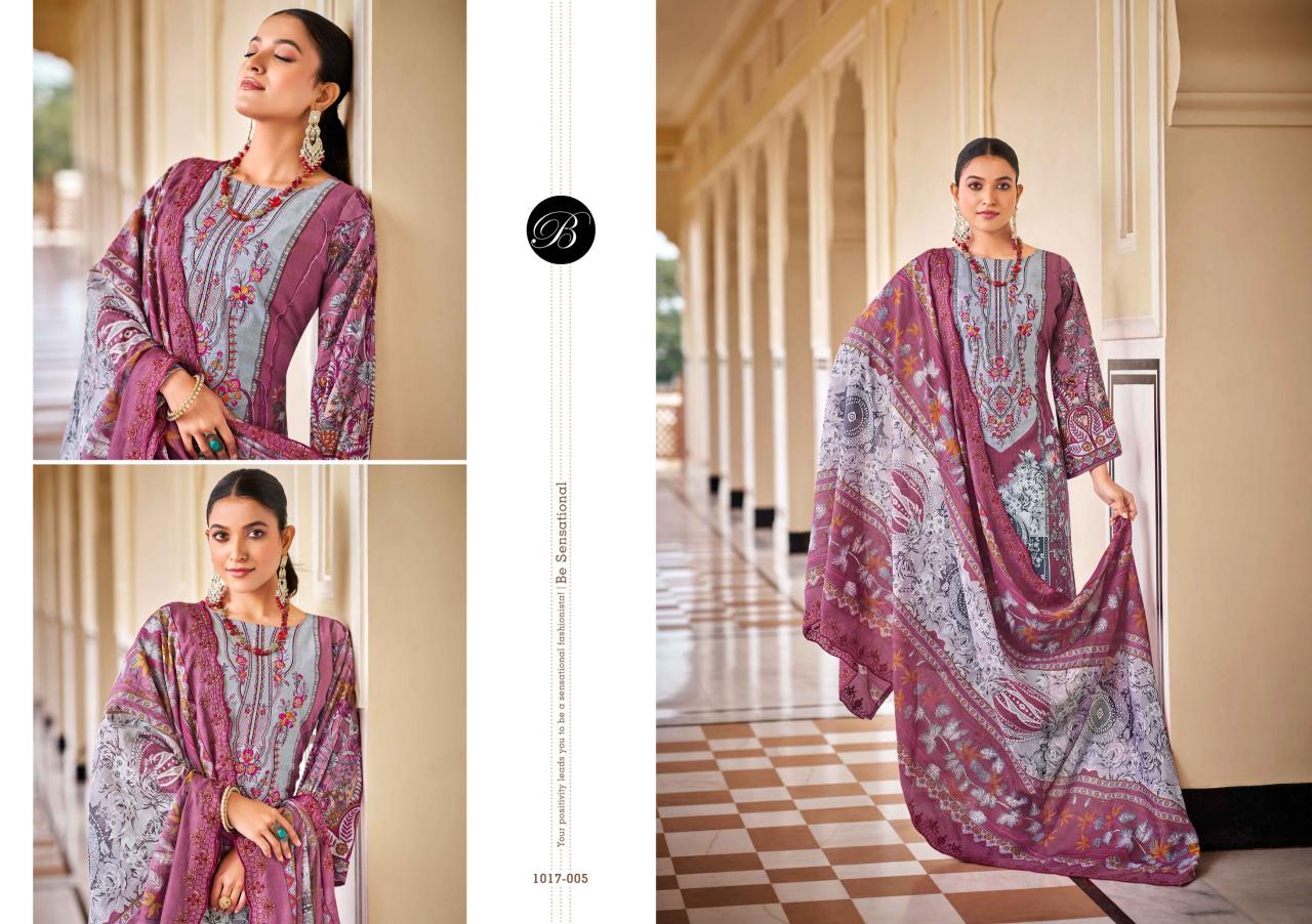 Belliza Guzarish Vol 18 Catalog cotton trendy dress materials wholesale