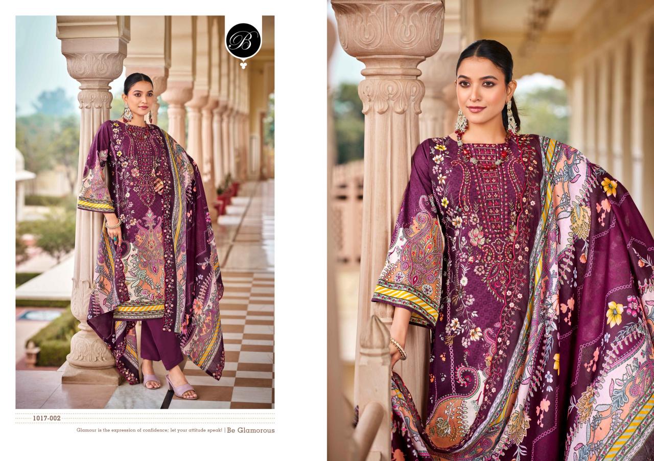 Belliza Guzarish Vol 18 Catalog cotton trendy dress materials wholesale