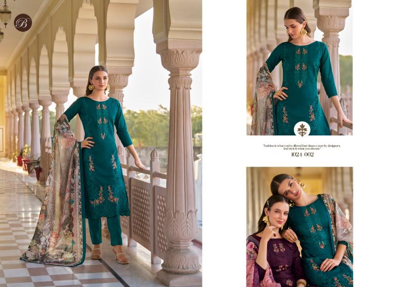 Belliza Zarqash Vol 2 Catalog dress material wholesalers in chandigarh