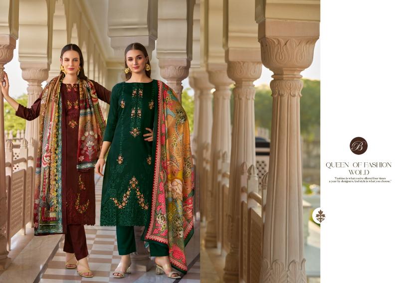 Belliza Zarqash Vol 2 Catalog dress material wholesalers in chandigarh