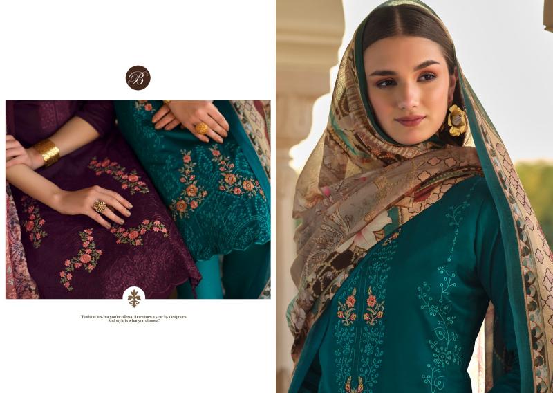 Belliza Zarqash Vol 2 Catalog dress material wholesalers in chandigarh