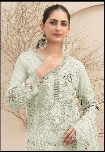 Bilqis B 98 E TO H Catalog pakistani lace suits designs