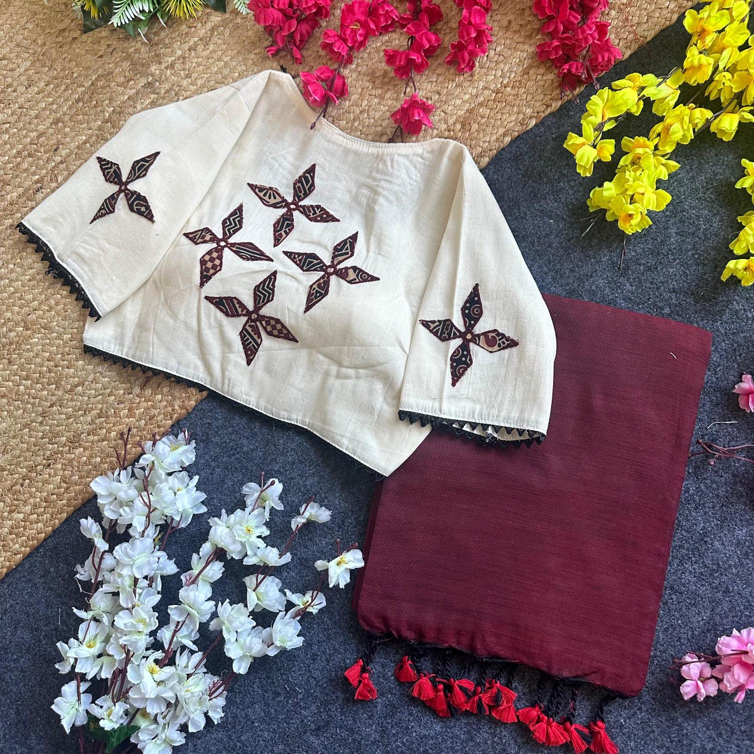 Blousewala Hk6 Khadi cotton Vol 2 sarees online shopping sites in india