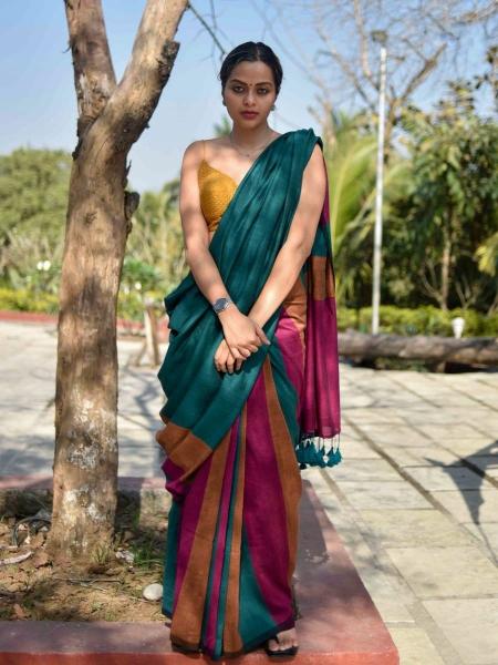 Blousewala khadi cotton Vol 2 cotton sarees online india