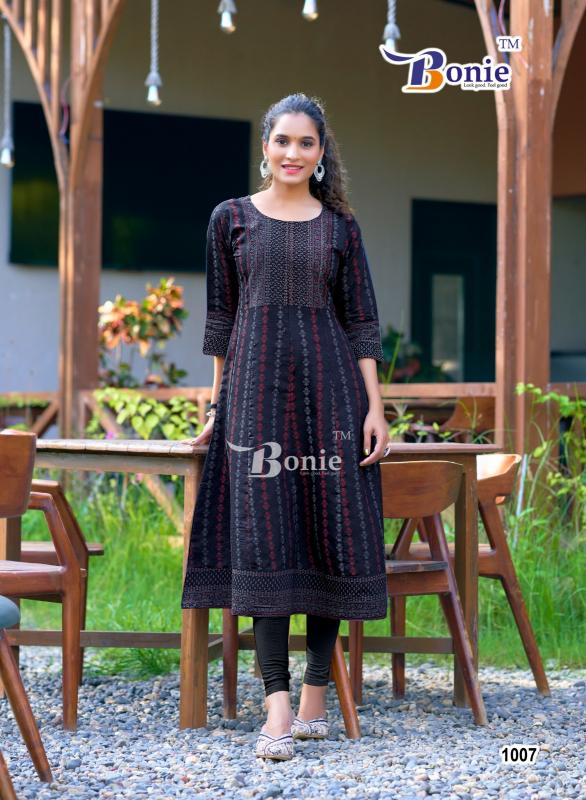 Bonie Aadhya Catalog low range kurti manufacturer in surat