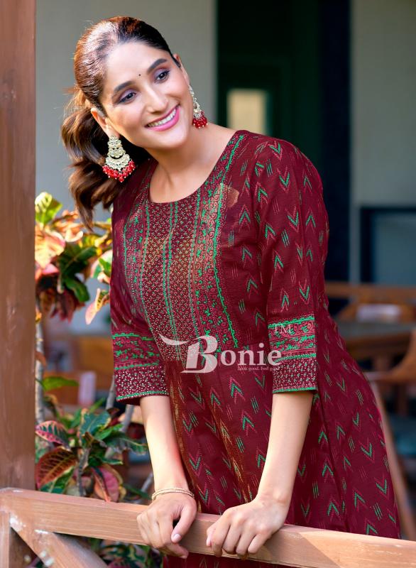 Bonie Aadhya Catalog low range kurti manufacturer in surat