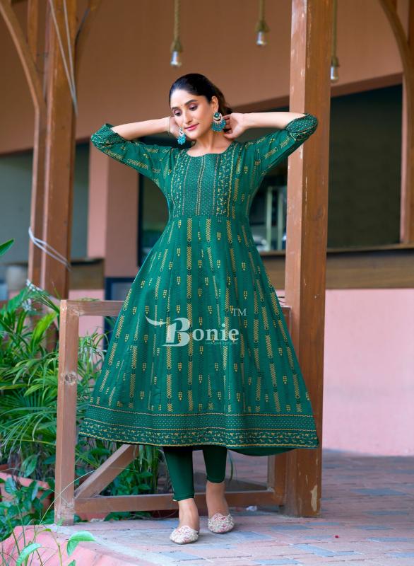 Bonie Aadhya Catalog low range kurti manufacturer in surat