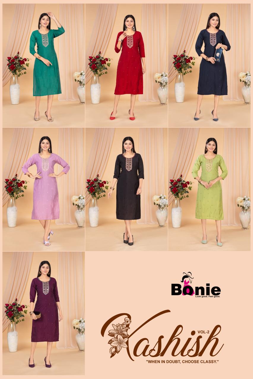 Bonie Kashish Vol 2 kurti india meaning