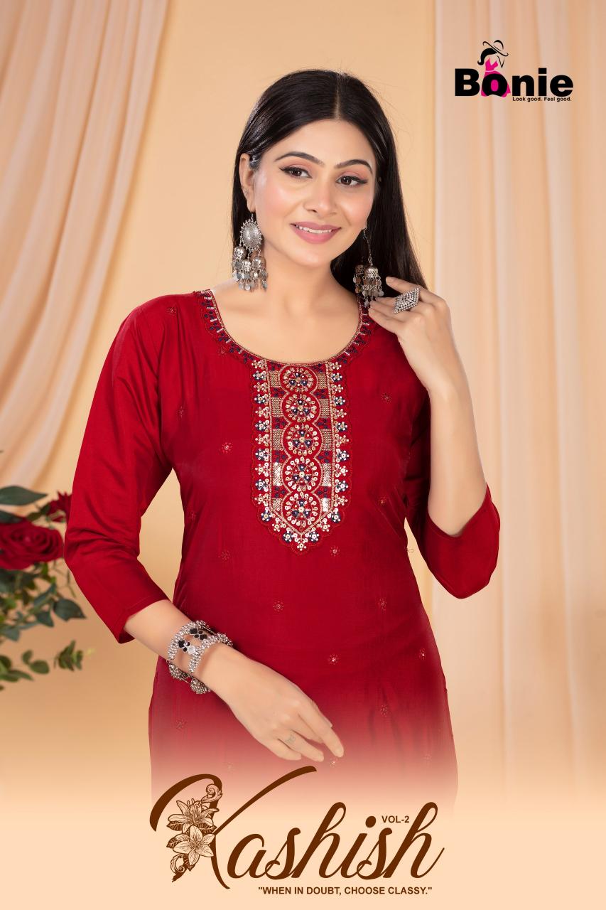 Bonie Kashish Vol 2 kurti india meaning