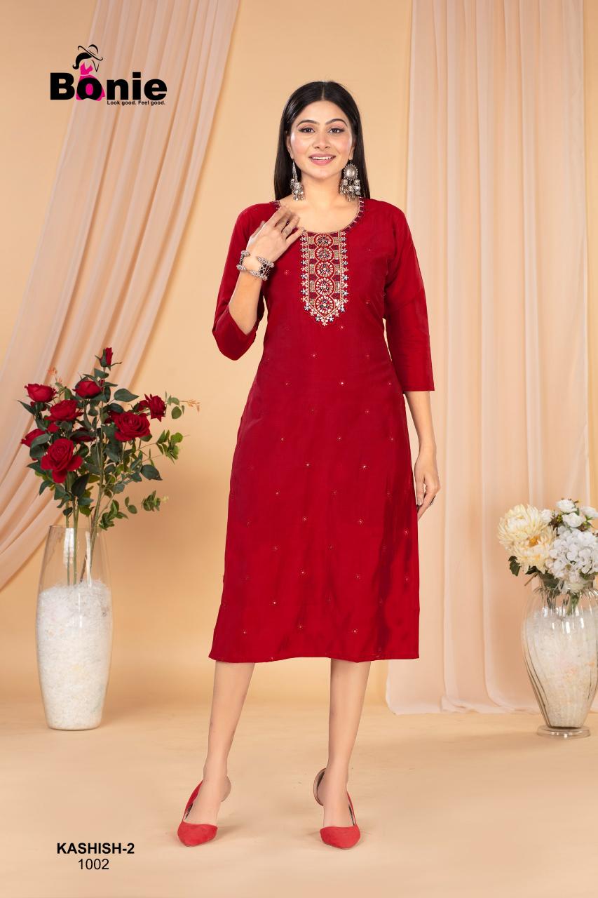 Bonie Kashish Vol 2 kurti india meaning