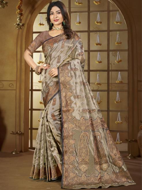 Bunawat Cindrella Vol 5 Silk Saree Wholesale Catalog