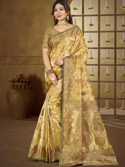 Bunawat Cindrella Vol 5 Silk Saree Wholesale Catalog