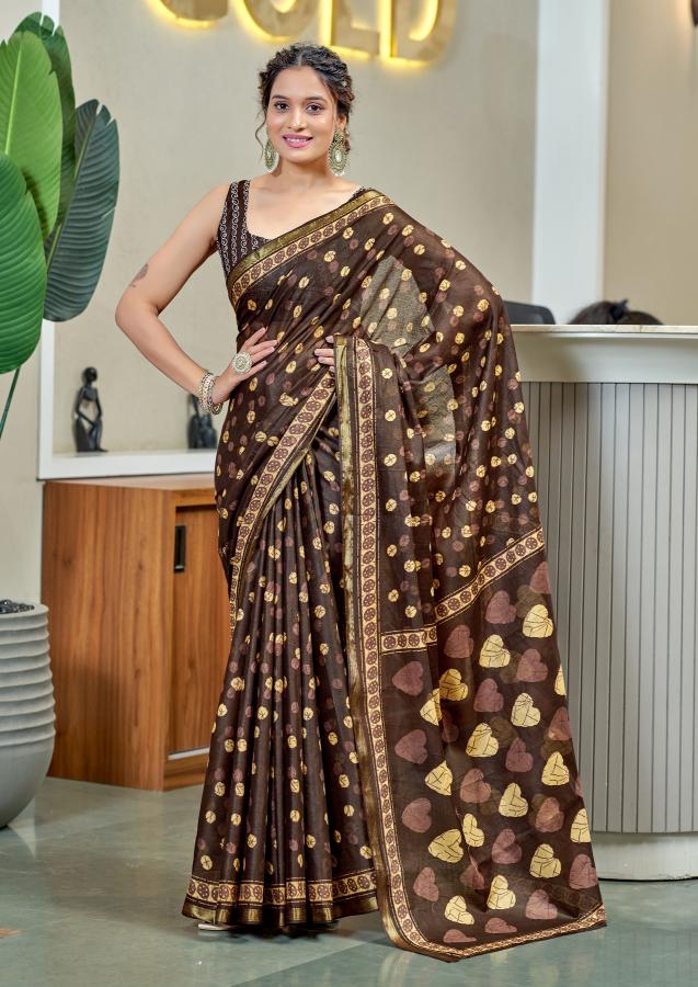 Dazira Df Sudha T Beautiful block saree online india