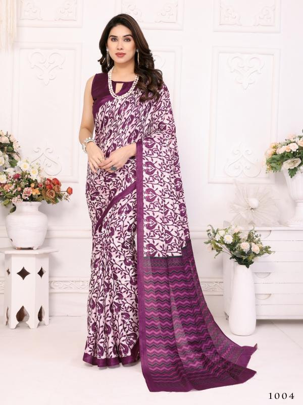 Dazira Kanak Print 1 black and white sarees online india