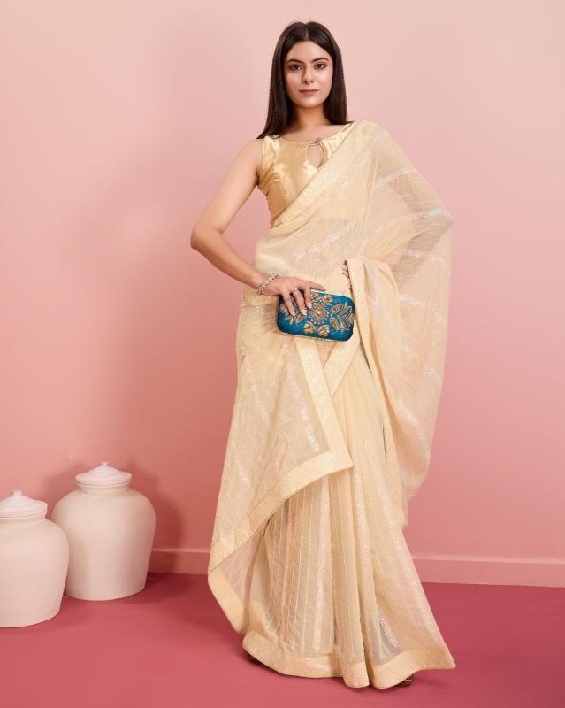 Dazira Pankhudi 2 Fancy Georgette saree transparent south india actress