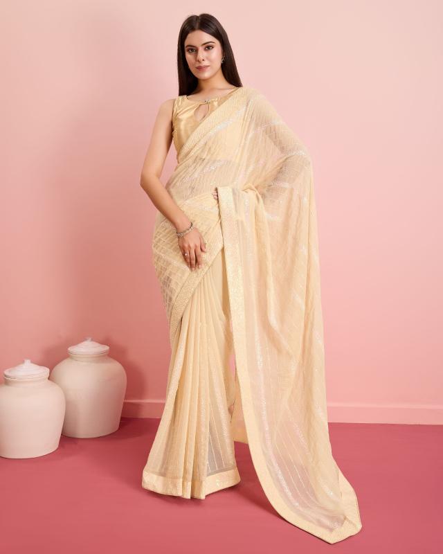 Dazira Pankhudi 2 Fancy Georgette saree transparent south india actress