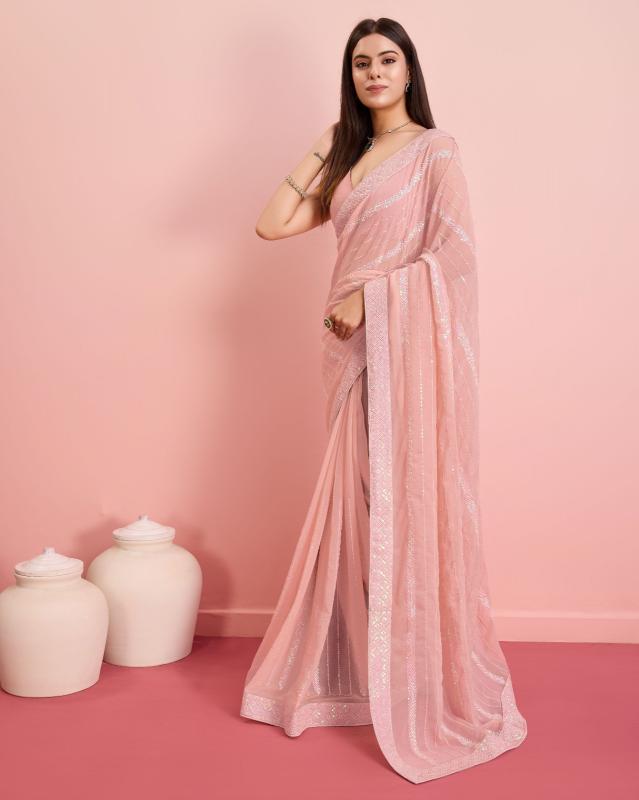 Dazira Pankhudi 2 Fancy Georgette saree transparent south india actress