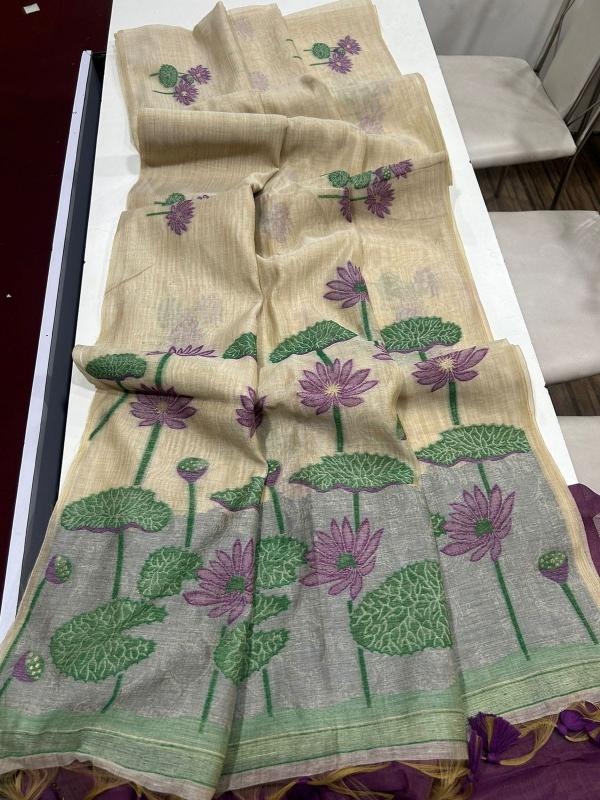 Dazira Premium soft muga silk Catalog cotton saree manufacturers in india