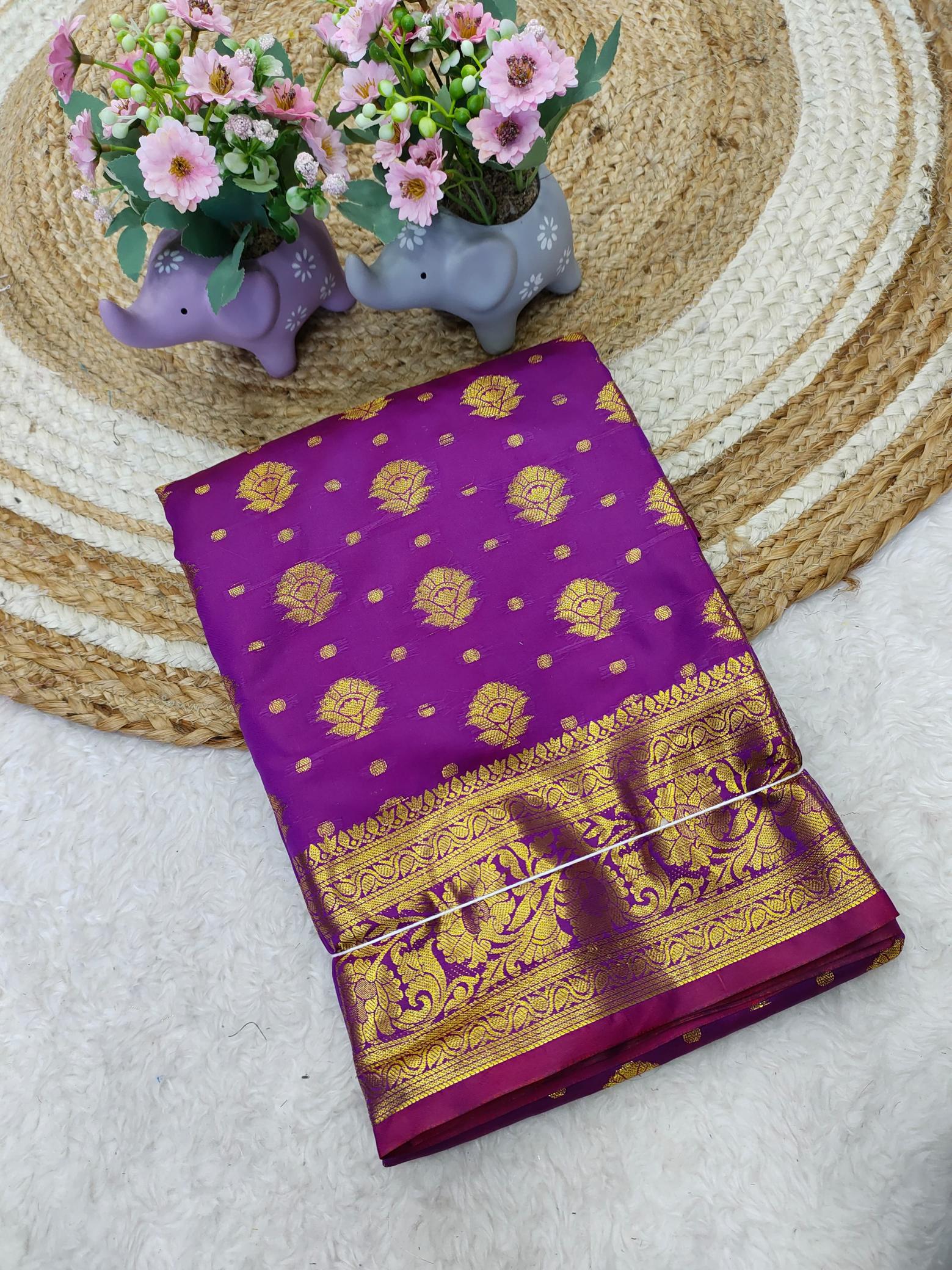 Dazira Pushpa Vol 8 Catalog banarasi silk saree online india