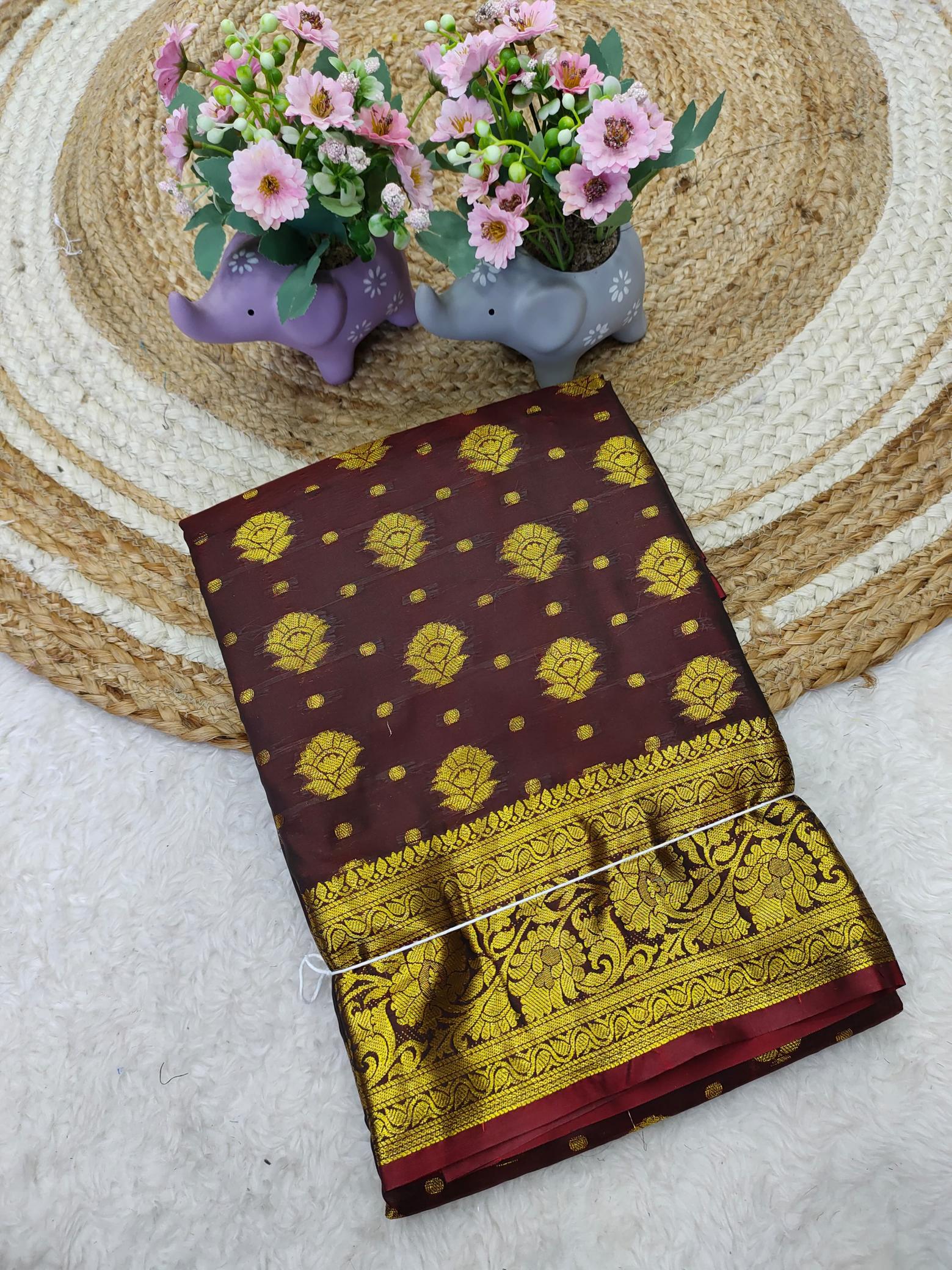 Dazira Pushpa Vol 8 Catalog banarasi silk saree online india