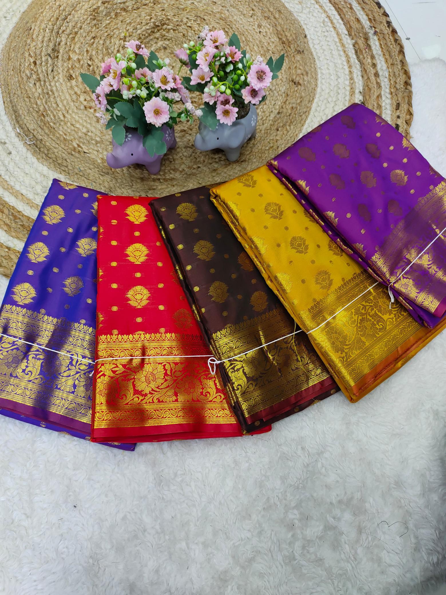 Dazira Pushpa Vol 8 Catalog banarasi silk saree online india